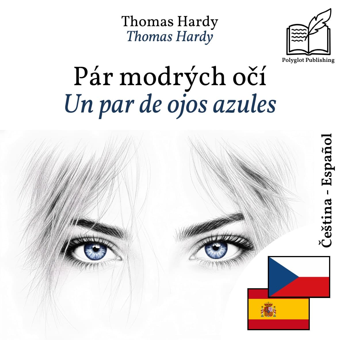 Un par de ojos azules