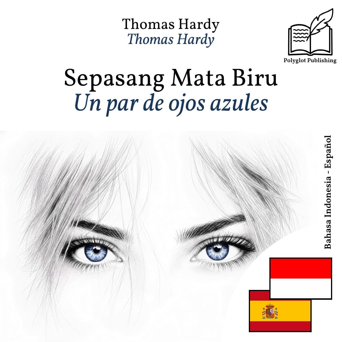 Un par de ojos azules